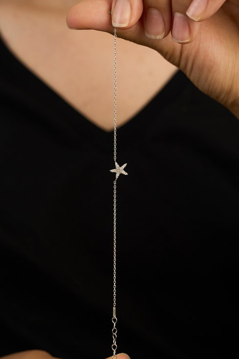 Heliophilia Silver Pulsera de Plata de Ley 925 con Zirconia